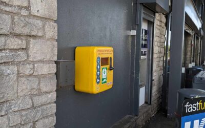 New Defibrillator for Marksbury